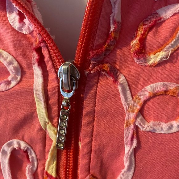 Great Cavalier by St Paul pink  yellow floral jacket size XL - Picture 5 of 9